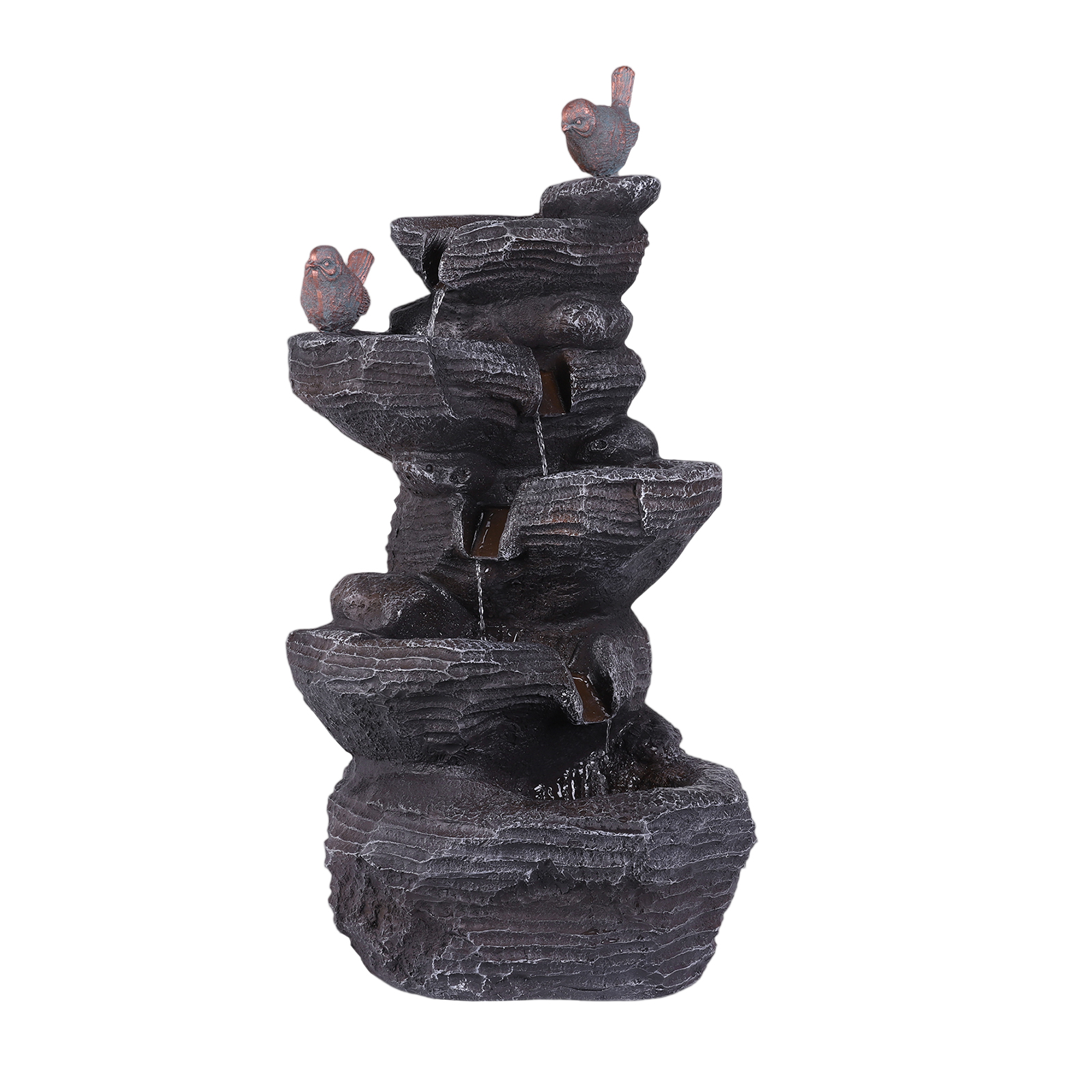 Office Lighting Decor - Resin Stone Imitation Waterfall with LED
