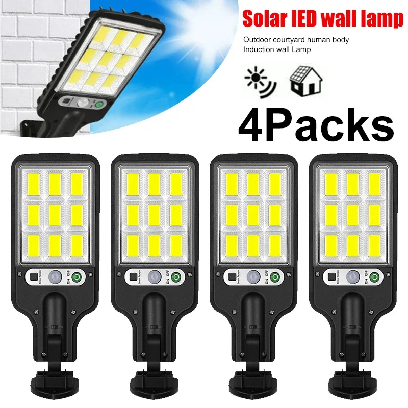 Lighting Decor Outdoor - Powerful LED Solar Outdoor Courtyard Wall