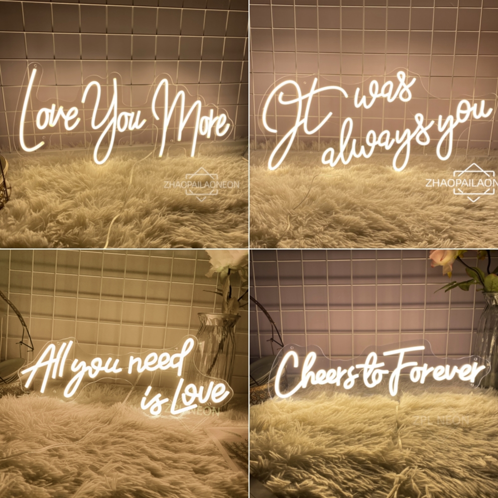 Lighting Decor And More - Wedding Neon Sign Led Lights Love