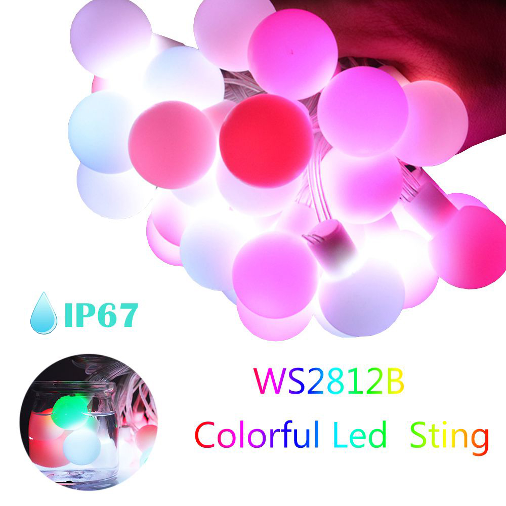 WS2812b LED Round Ball String  - Lighting Decor And More recensie en prijs