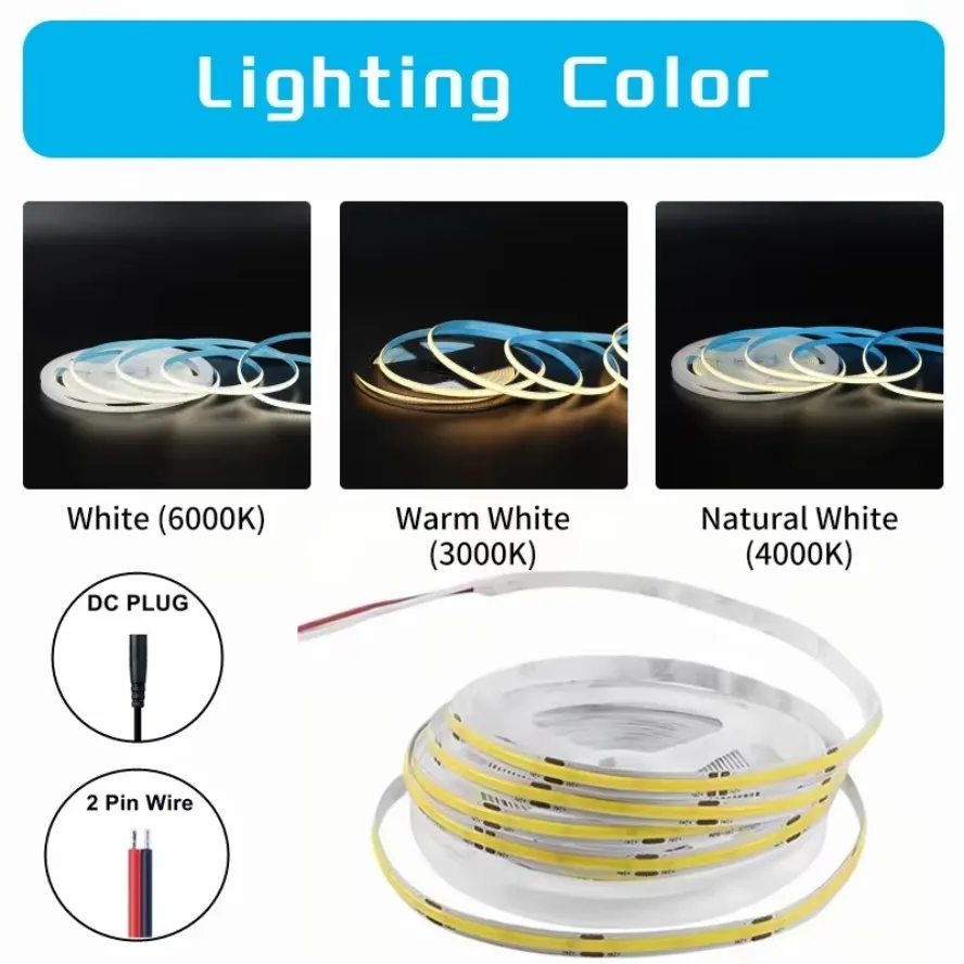 480 400 320 LEDs/m 12V 24V 5m  - Lighting Decor And More recensie en prijs