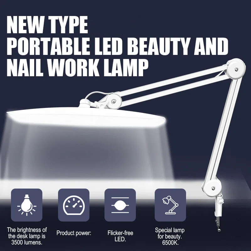 24W LED Desk Lamp with Clam 19 - Office Lighting Decor recensie en prijs