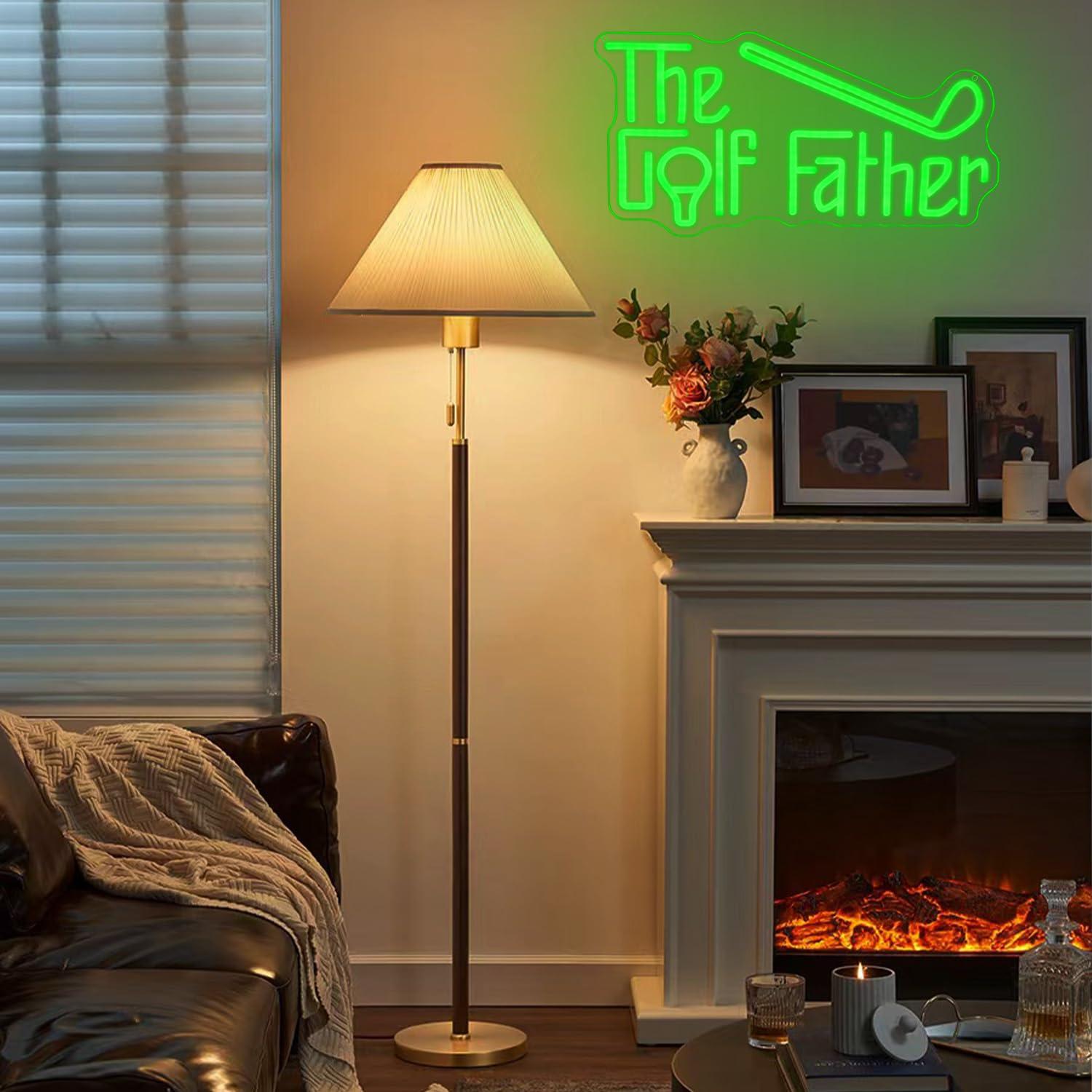 The Golf Father Neon Sign USB  - Office Lighting Decor recensie en prijs