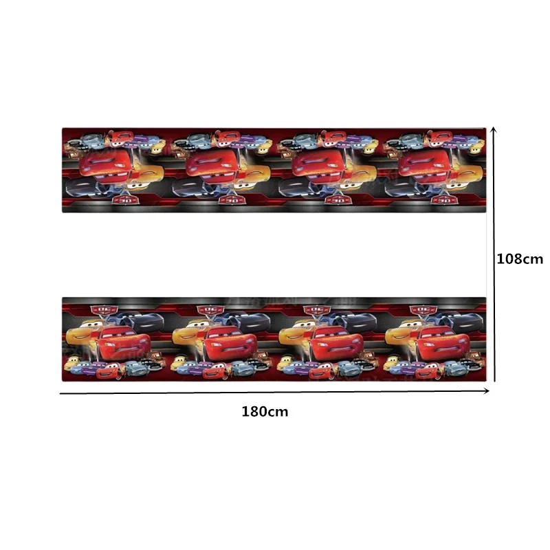 108*180cm Racing Cars Lightnin - Lighting Mcqueen Birthday Decor recensie en prijs