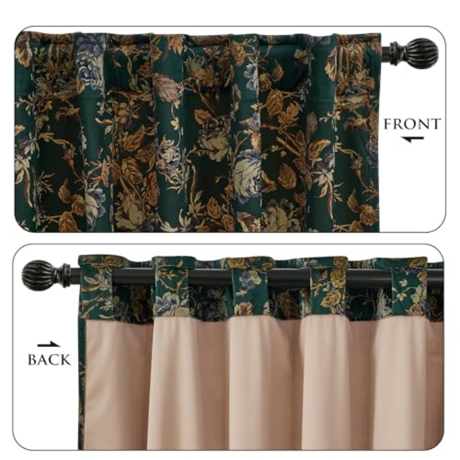 Velvet Curtains Print Curtains - Office Lighting Decor recensie en prijs