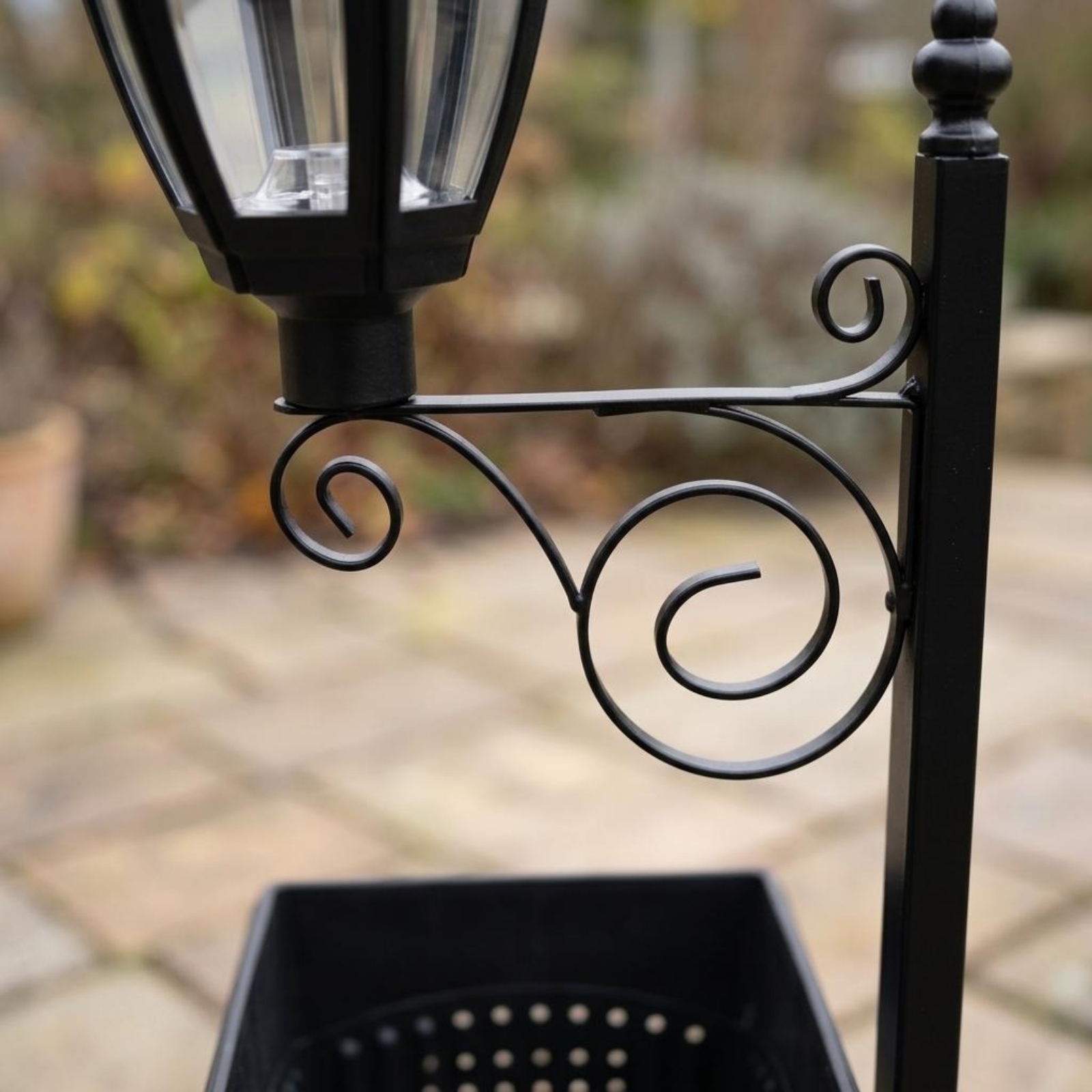 Solar Flower Pot Light Wrought - Lighting Decoration Outdoor recensie en prijs