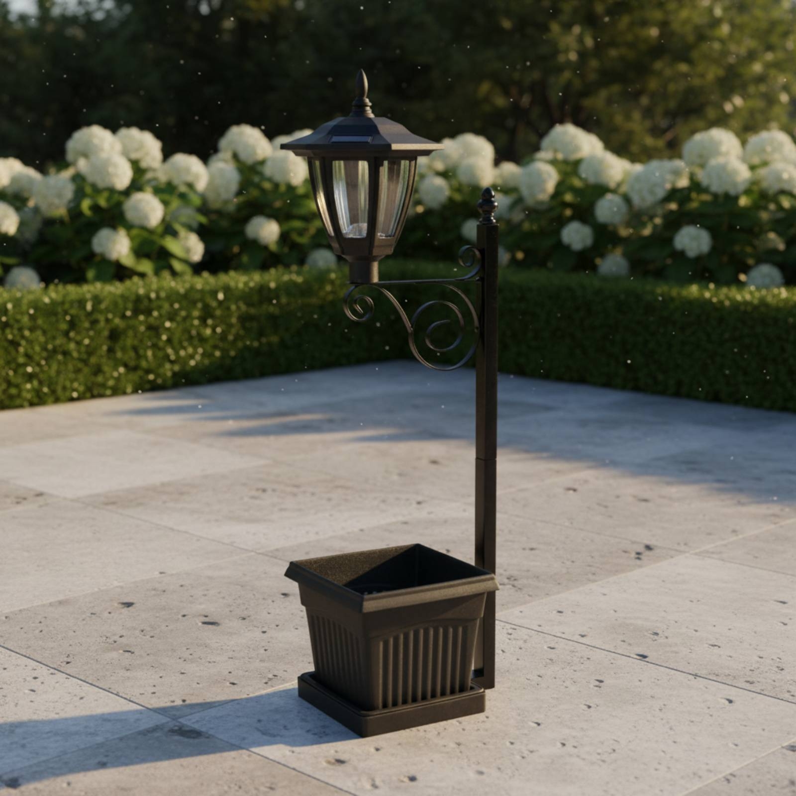 Solar Flower Pot Light Wrought - Lighting Decoration Outdoor recensie en prijs
