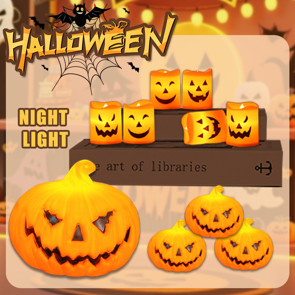 Halloween LED Pumpkin Lights,  - Orange Lighting Decor recensie en prijs
