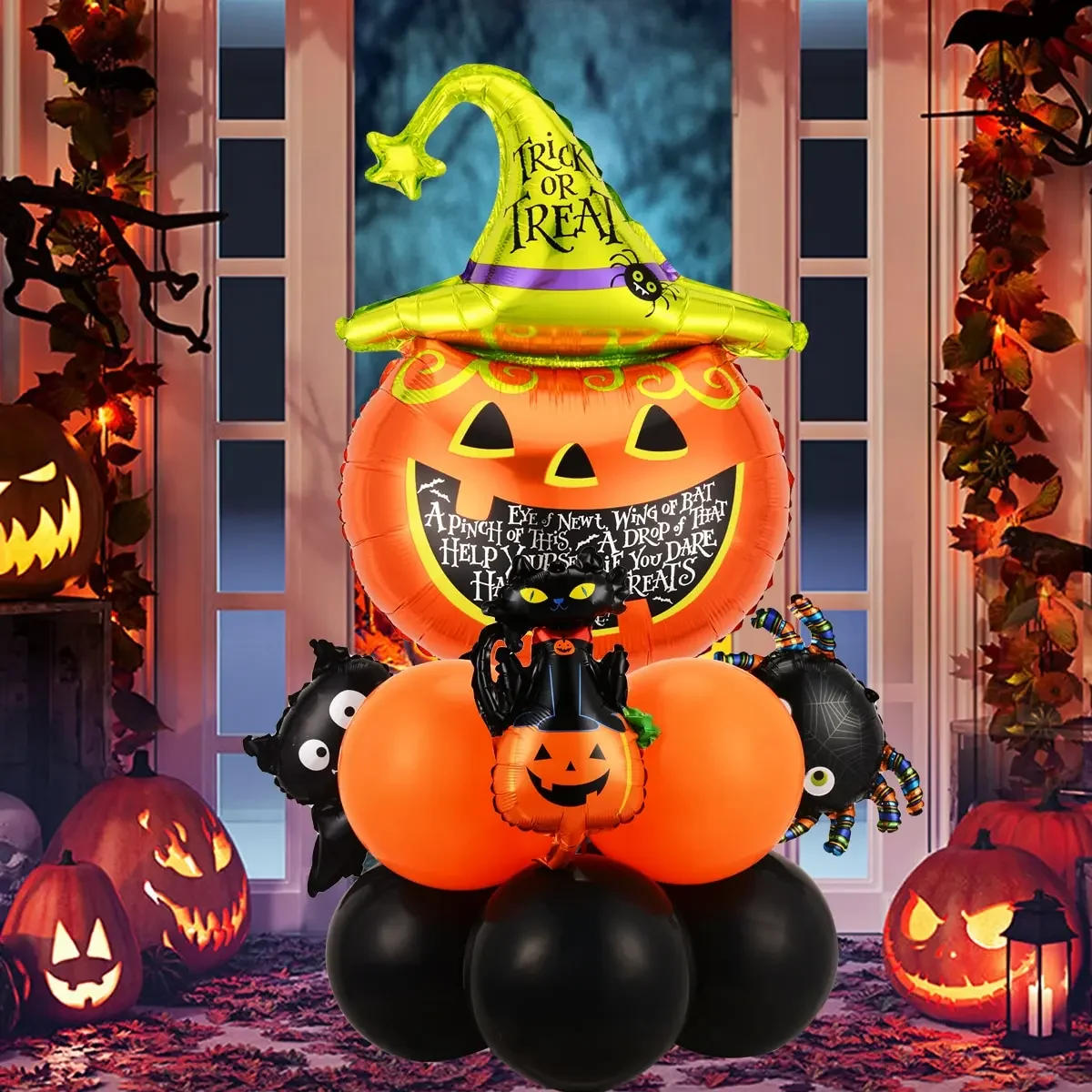 12/13pcs Happy Halloween Ballo - Orange Lighting Decor recensie en prijs