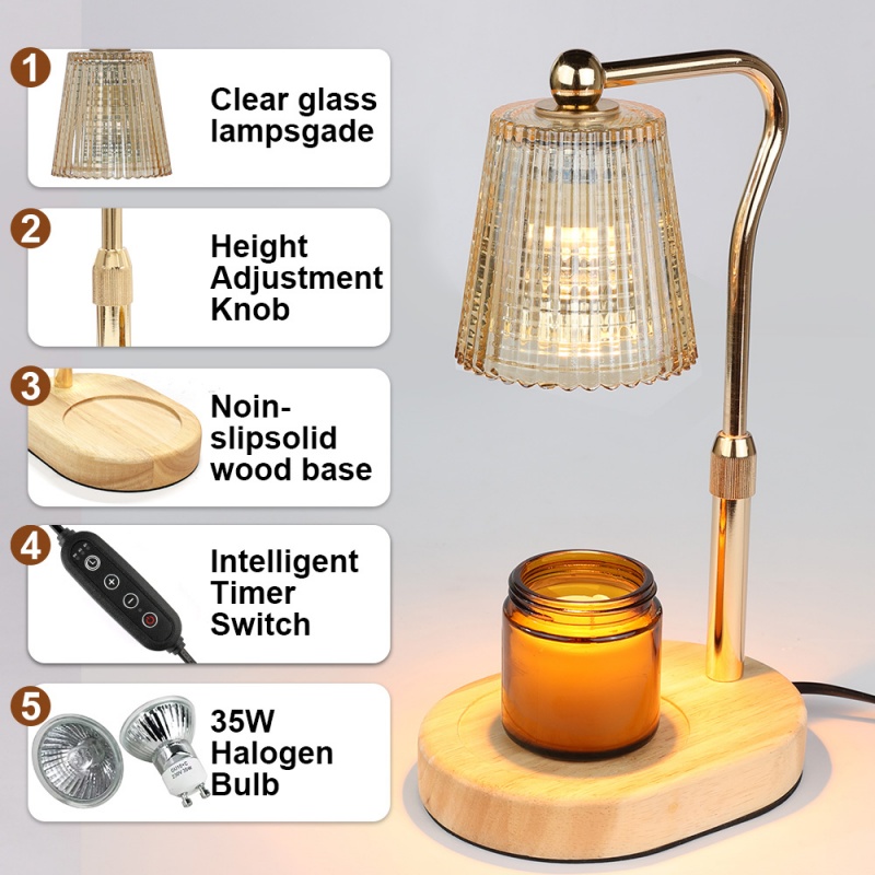 35W Candle Warmer Lamp with Ti - Lighting Decor Living Room recensie en prijs