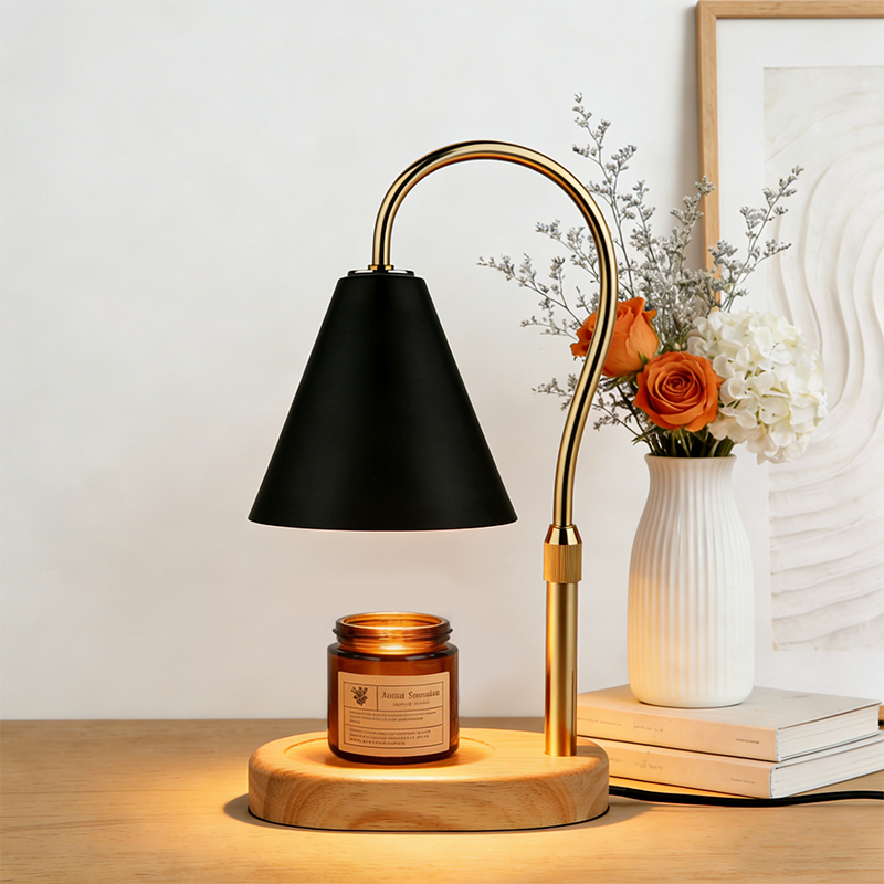 Black Candle Warmer Lamp Kitch - Lighting Decor Living Room recensie en prijs