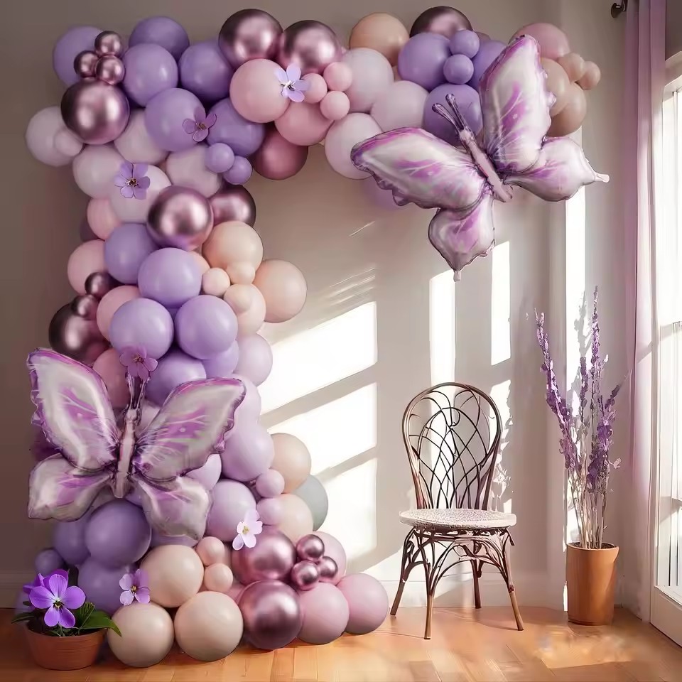 Butterfly Balloon Garland Arch - Orange Lighting Decor recensie en prijs