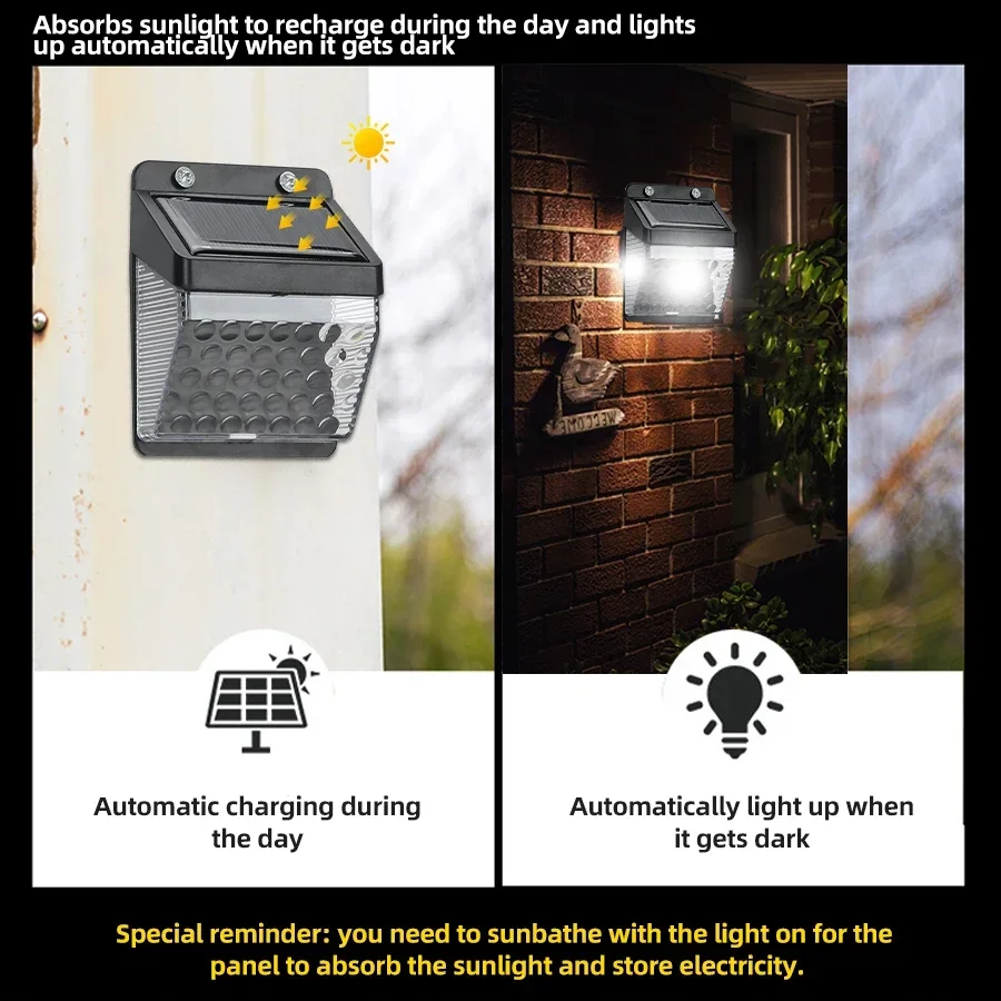 LED Solar Light PIR Motion Sen - Lighting Decor Outdoor recensie en prijs
