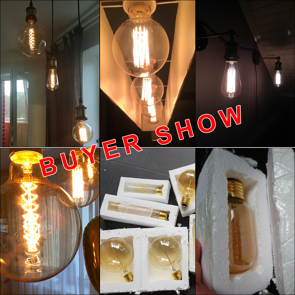 E27 Retro Edison Bulb 220V 40W - Lighting Decor Living Room recensie en prijs