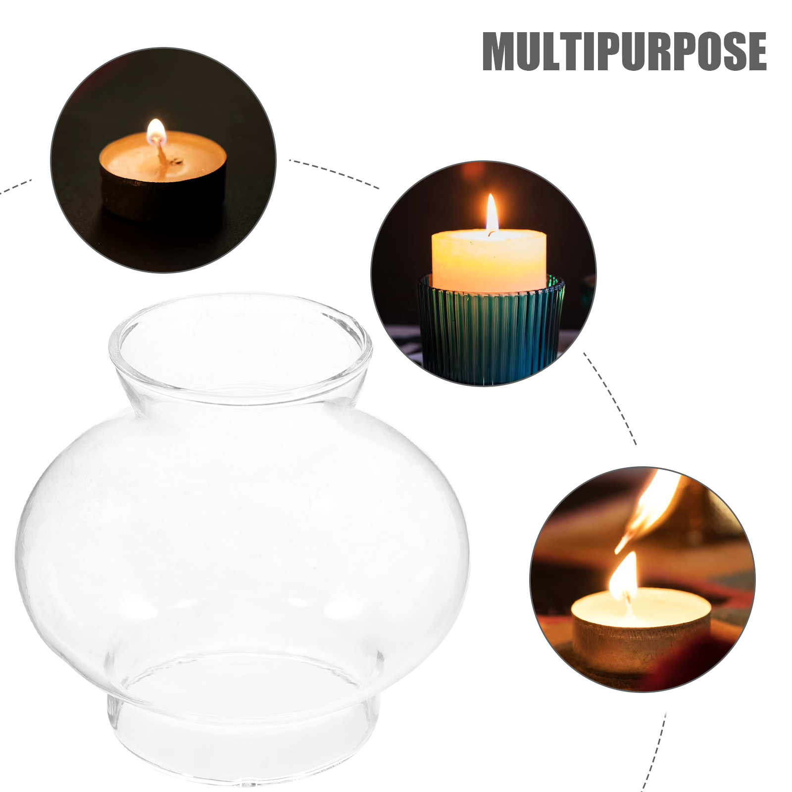 Retro Clear Glass Lampshade fo - Lighting Decor Living Room recensie en prijs