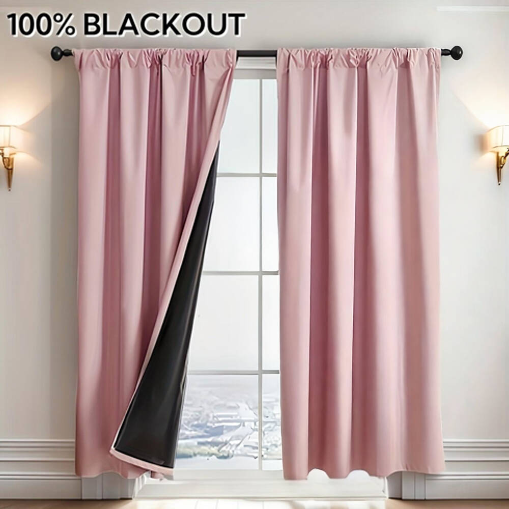 1pc 100% Blackout Curtain with - Office Lighting Decor recensie en prijs