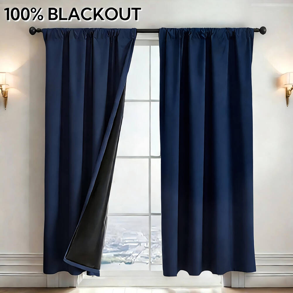 1pc 100% Blackout Curtain with - Office Lighting Decor recensie en prijs