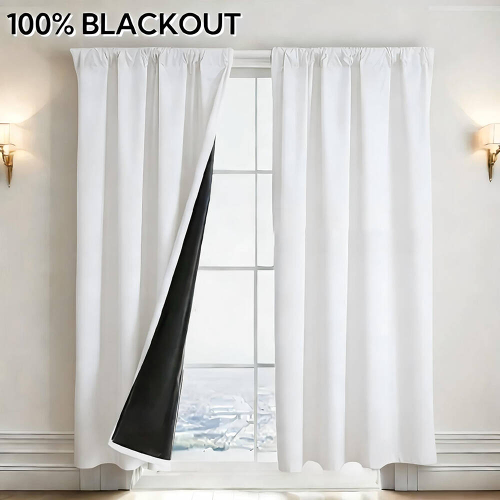 1pc 100% Blackout Curtain with - Office Lighting Decor recensie en prijs