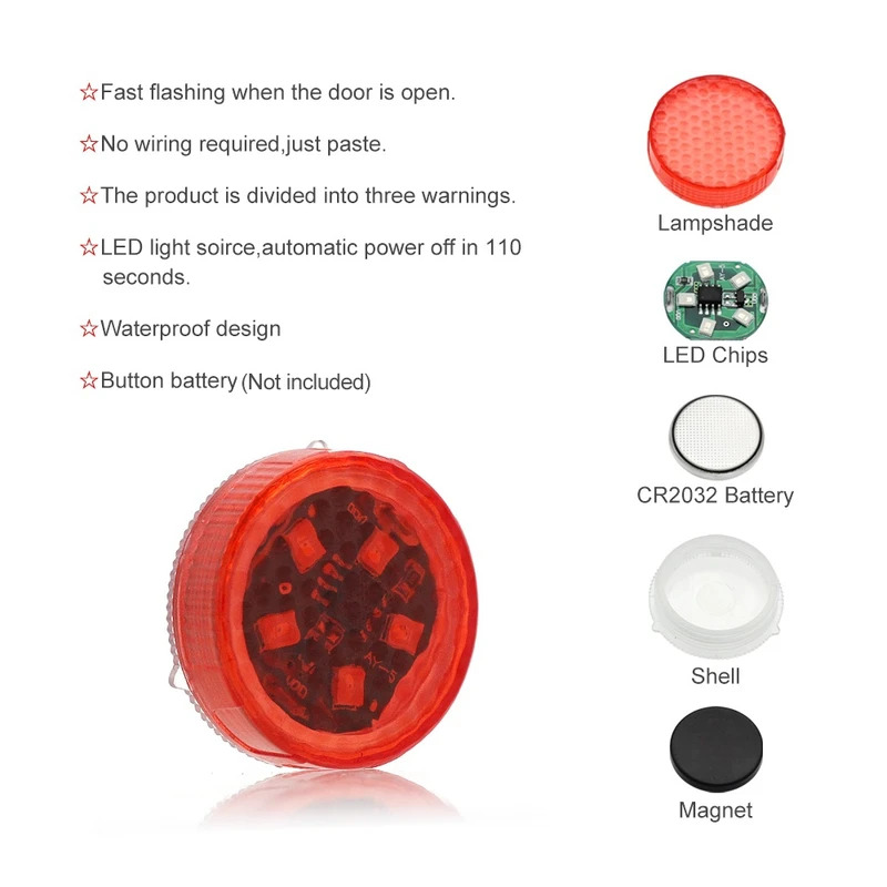 1/2/4pcs Universal LED Car Ope - Lzpz Rui Decor Lighting Store recensie en prijs