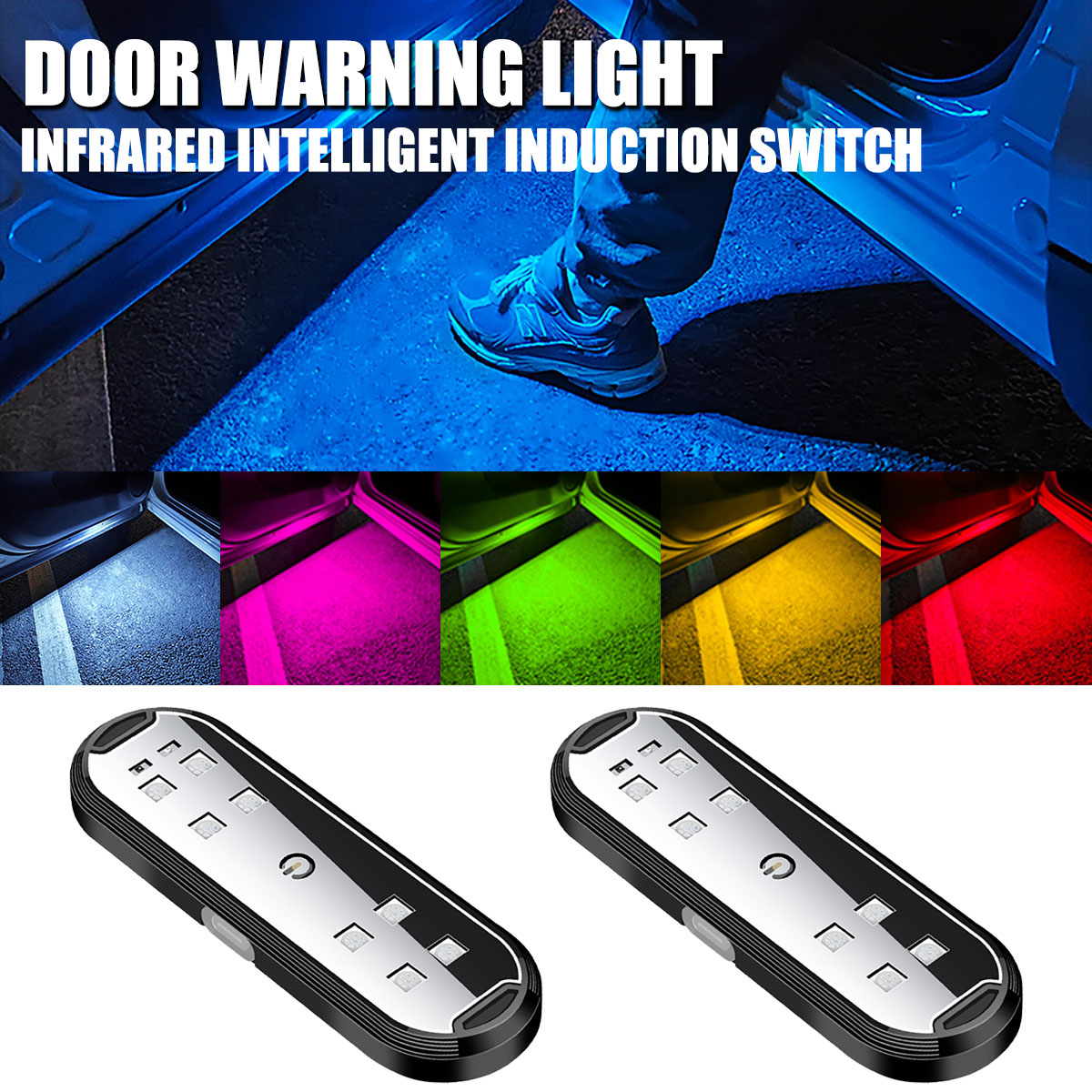 Car Door Lights LED Colorful F - Lzpz Rui Decor Lighting Store recensie en prijs