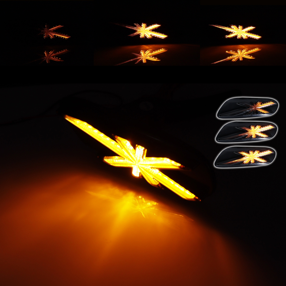 2pcs smoked lens Union Jack Am - Union Lighting & Decor Montreal Quebec recensie en prijs