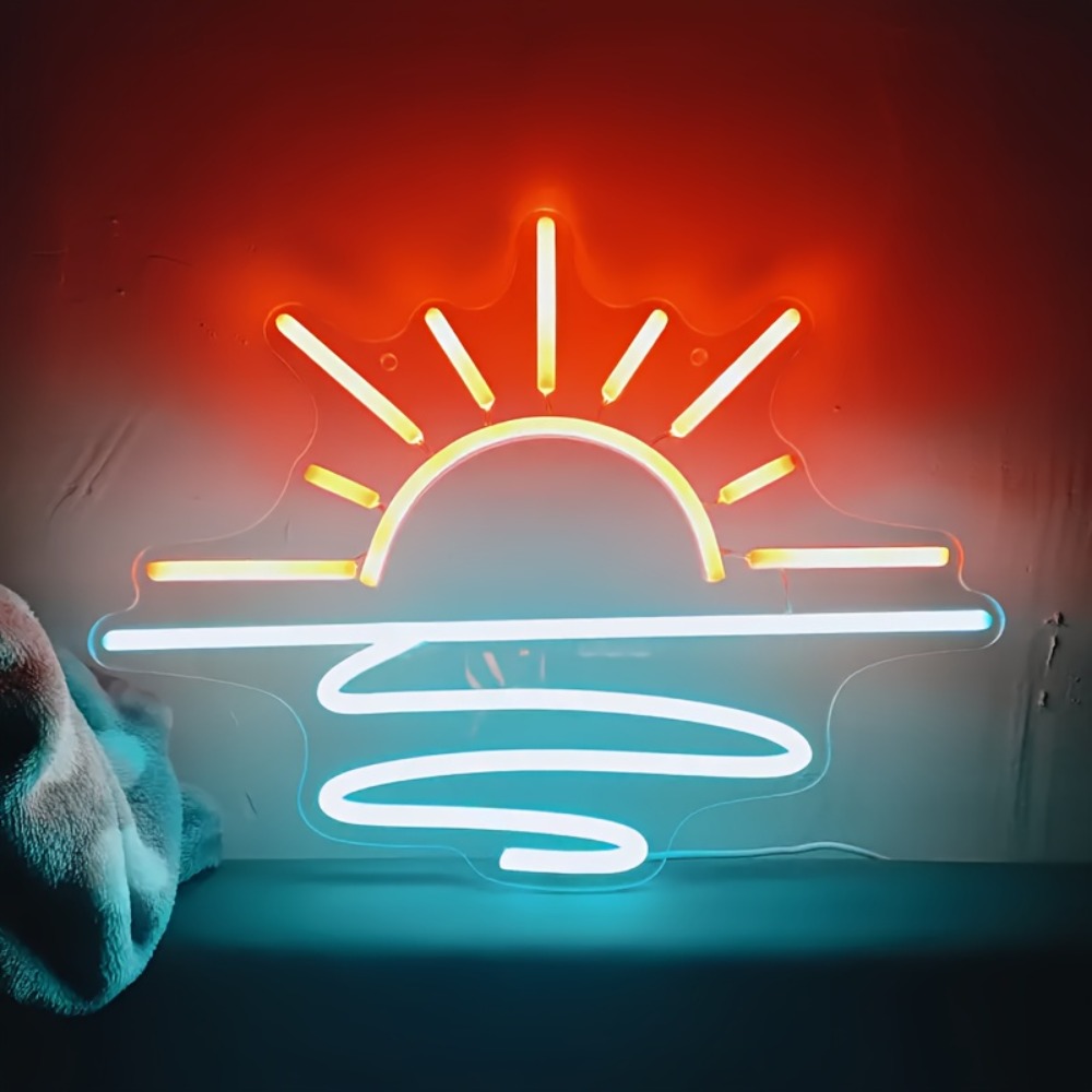 Sunrise&Sunset Neon Sign Light - Lighting Decor Sunrise recensie en prijs