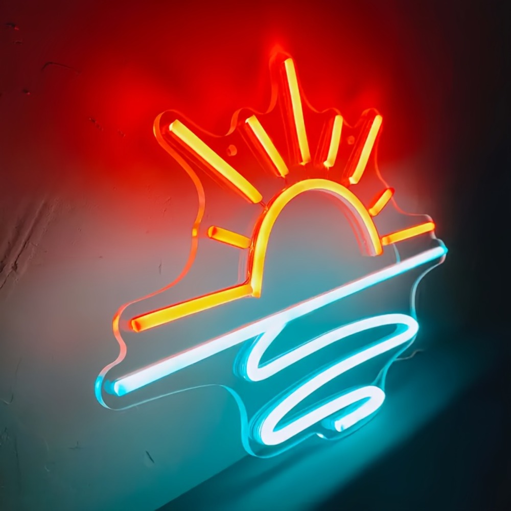 Sunrise&Sunset Neon Sign Light - Lighting Decor Sunrise recensie en prijs