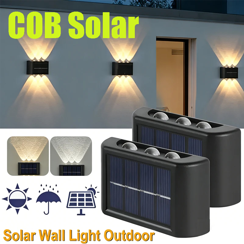 COB Solar Wall Lamp Outdoor Wa - Lighting Decor Outdoor recensie en prijs