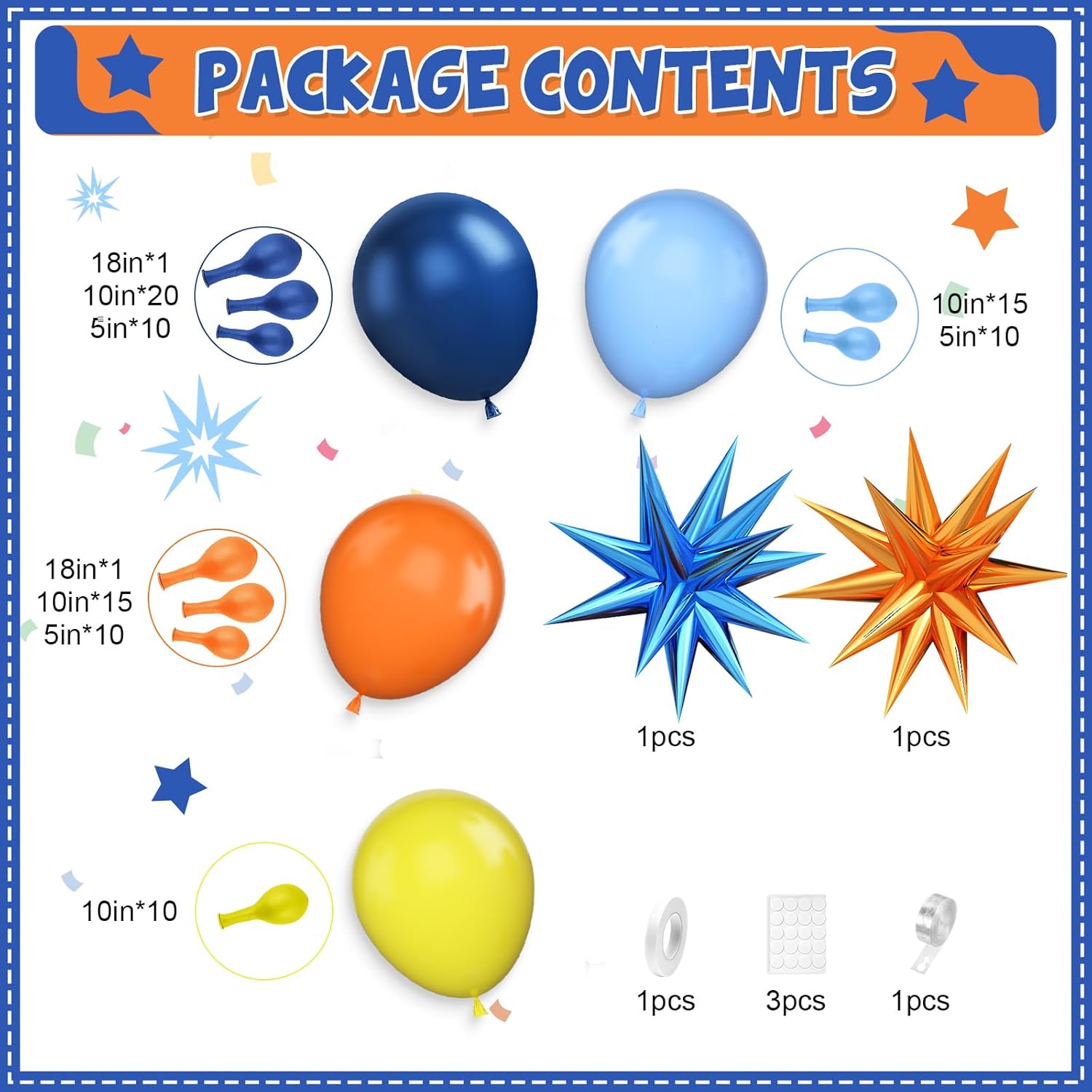 Fantasy Balloon Arch Kit, Oran - Orange Lighting Decor recensie en prijs