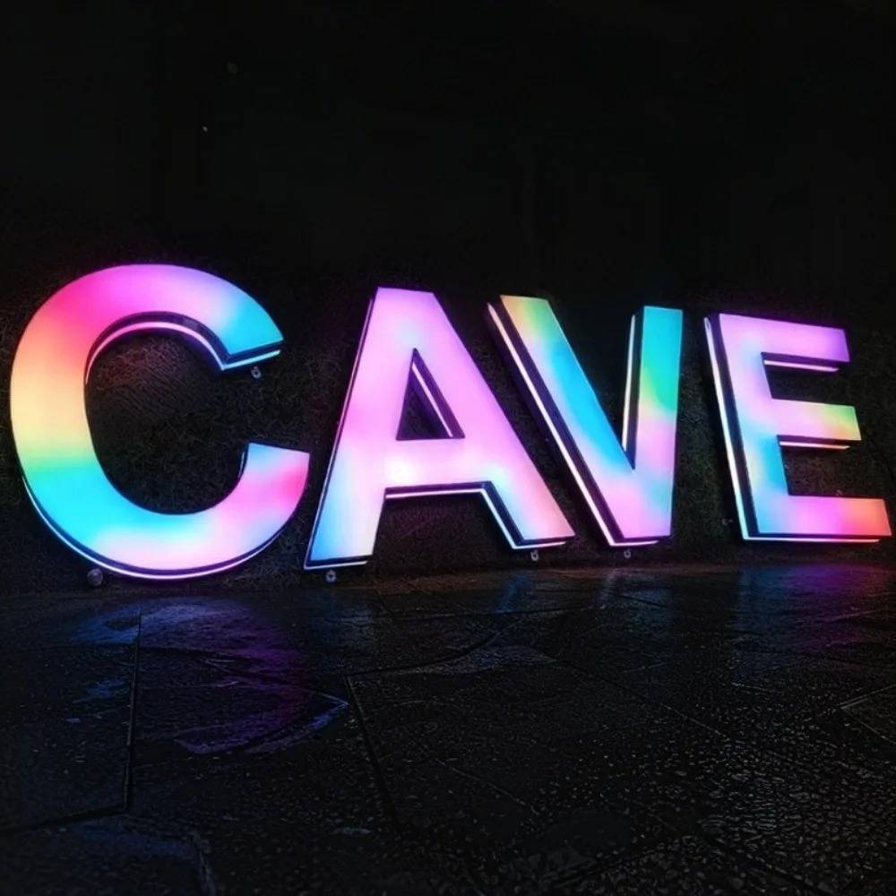 Custom RGB Metal LED Sign Wall - Lighting Decor Company recensie en prijs