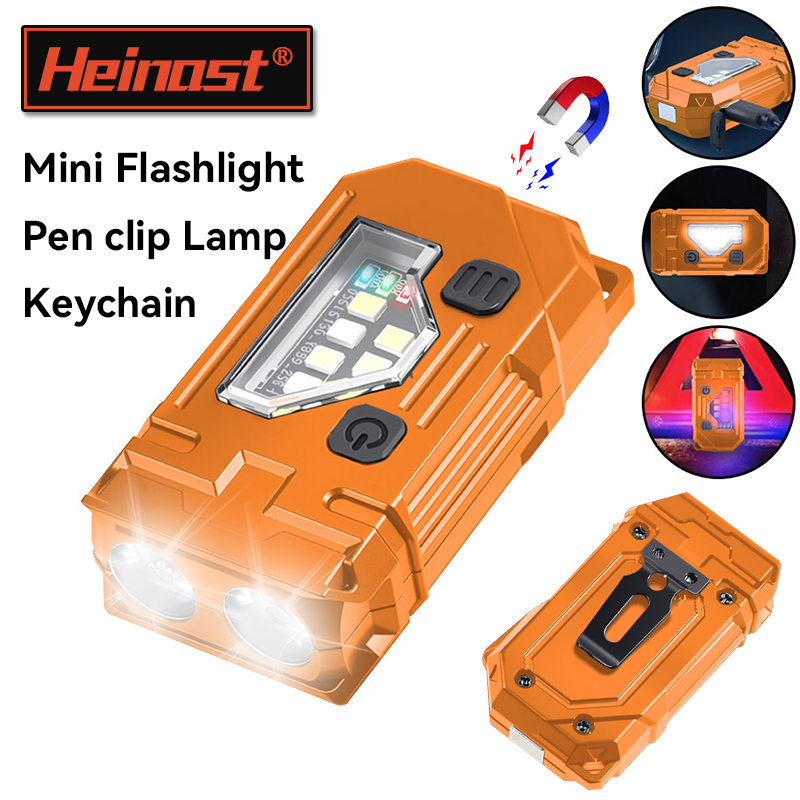 Mini Keychain EDC Flashlight R - Orange Lighting Decor recensie en prijs