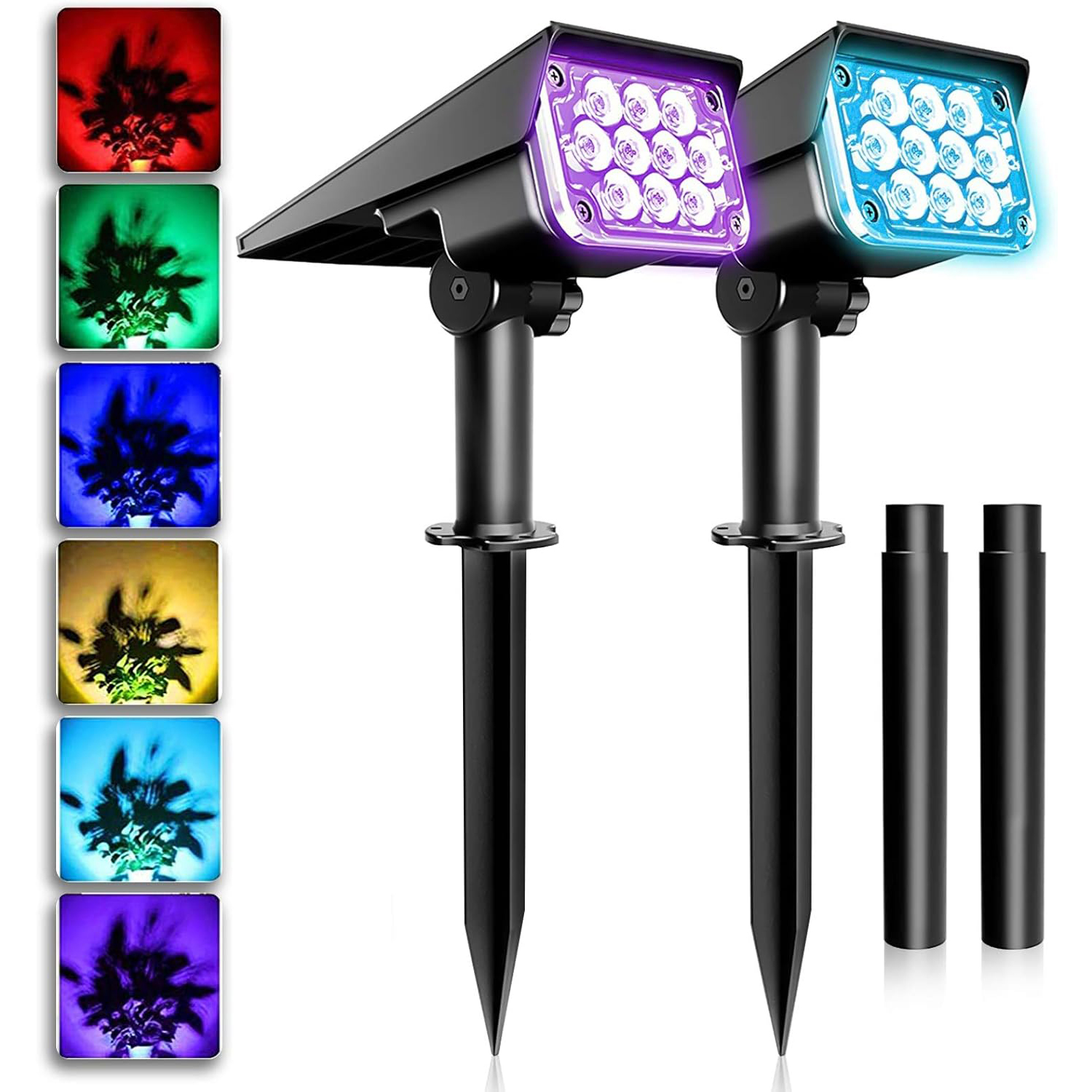 2pcs Solar LED Light Outdoor R - Lighting Decor Sunrise recensie en prijs