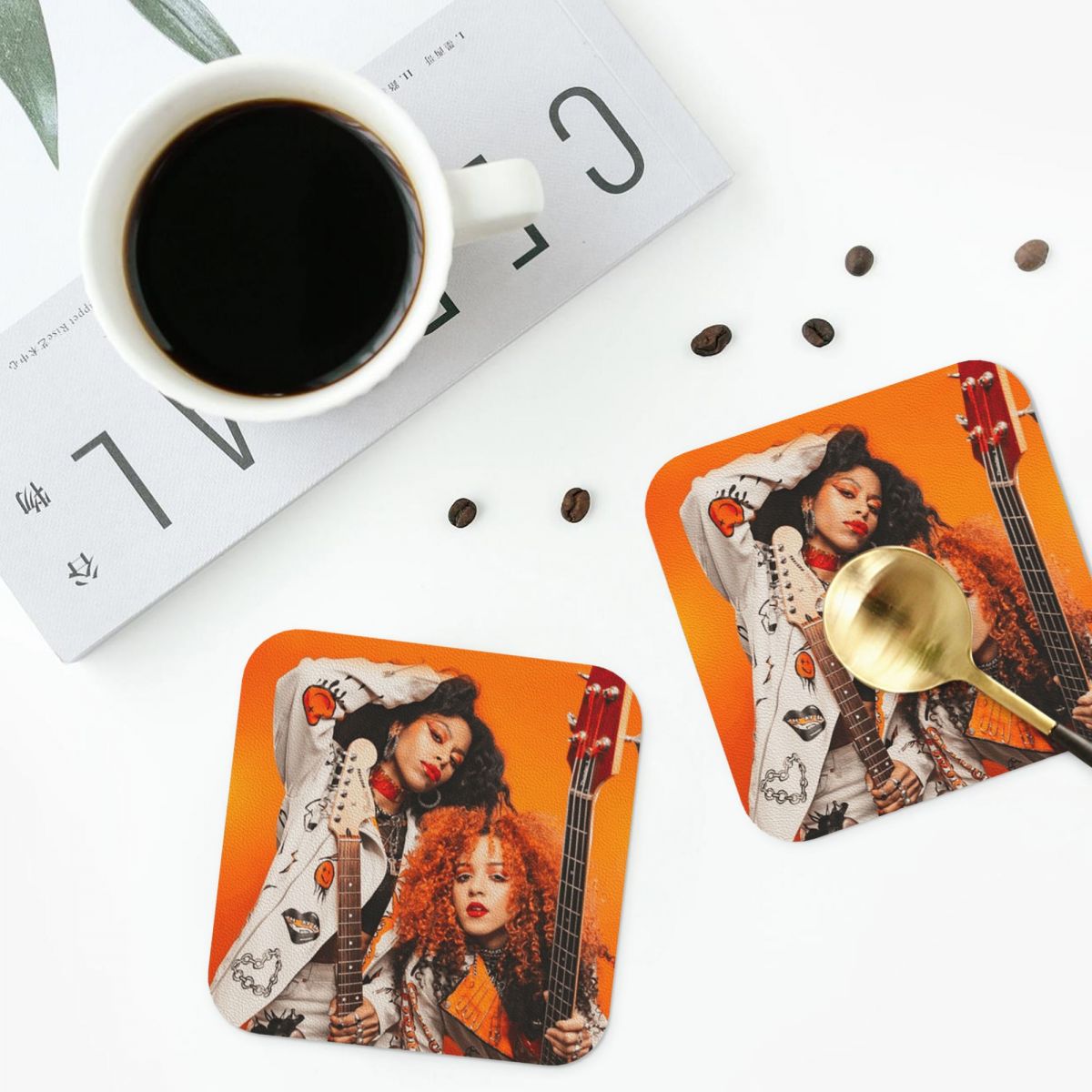 Nova Twins Coasters PVC Leathe - Nova Decor & Lighting Juletrelys recensie en prijs