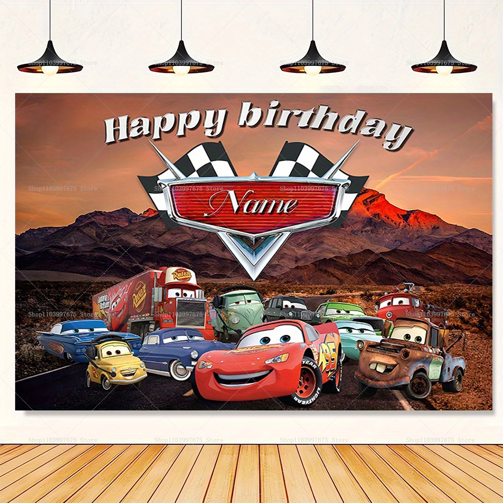 Customizable Disney Lightning  - Lighting Mcqueen Birthday Decor recensie en prijs