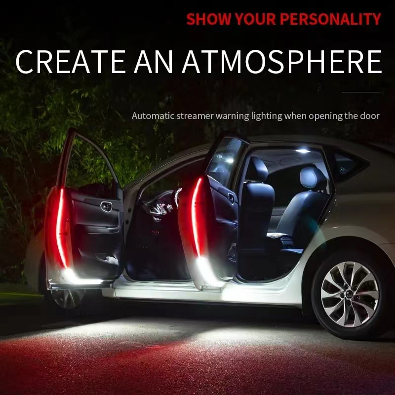 12V LED Car Door Opening Warni - Lzpz Rui Decor Lighting Store recensie en prijs