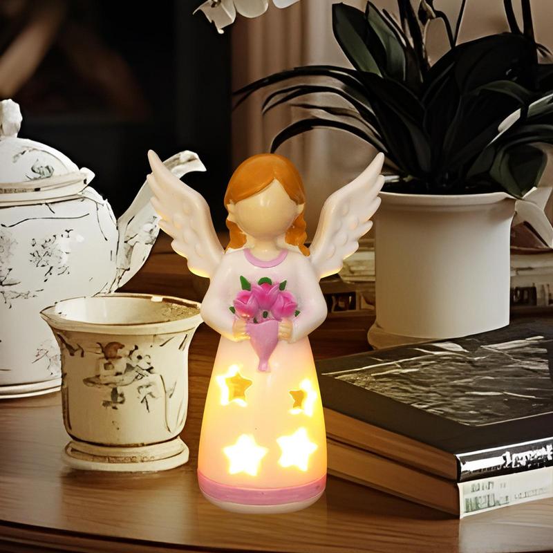 Candlestick Lamp Angel Statue  - Lighting Decor Living Room recensie en prijs