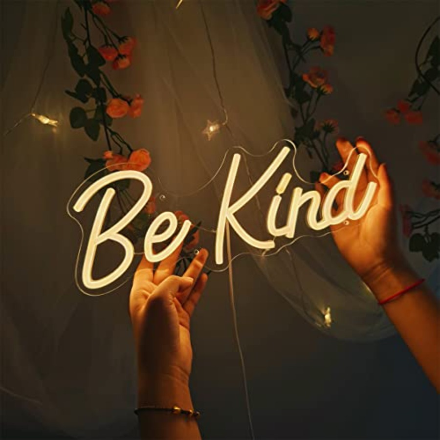 Be Kind Neon Sign, Dimmable LE - Office Lighting Decor recensie en prijs