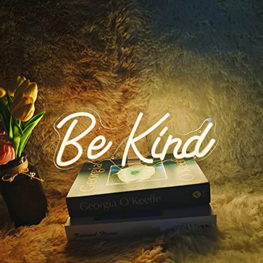 Be Kind Neon Sign, Dimmable LE - Office Lighting Decor recensie en prijs