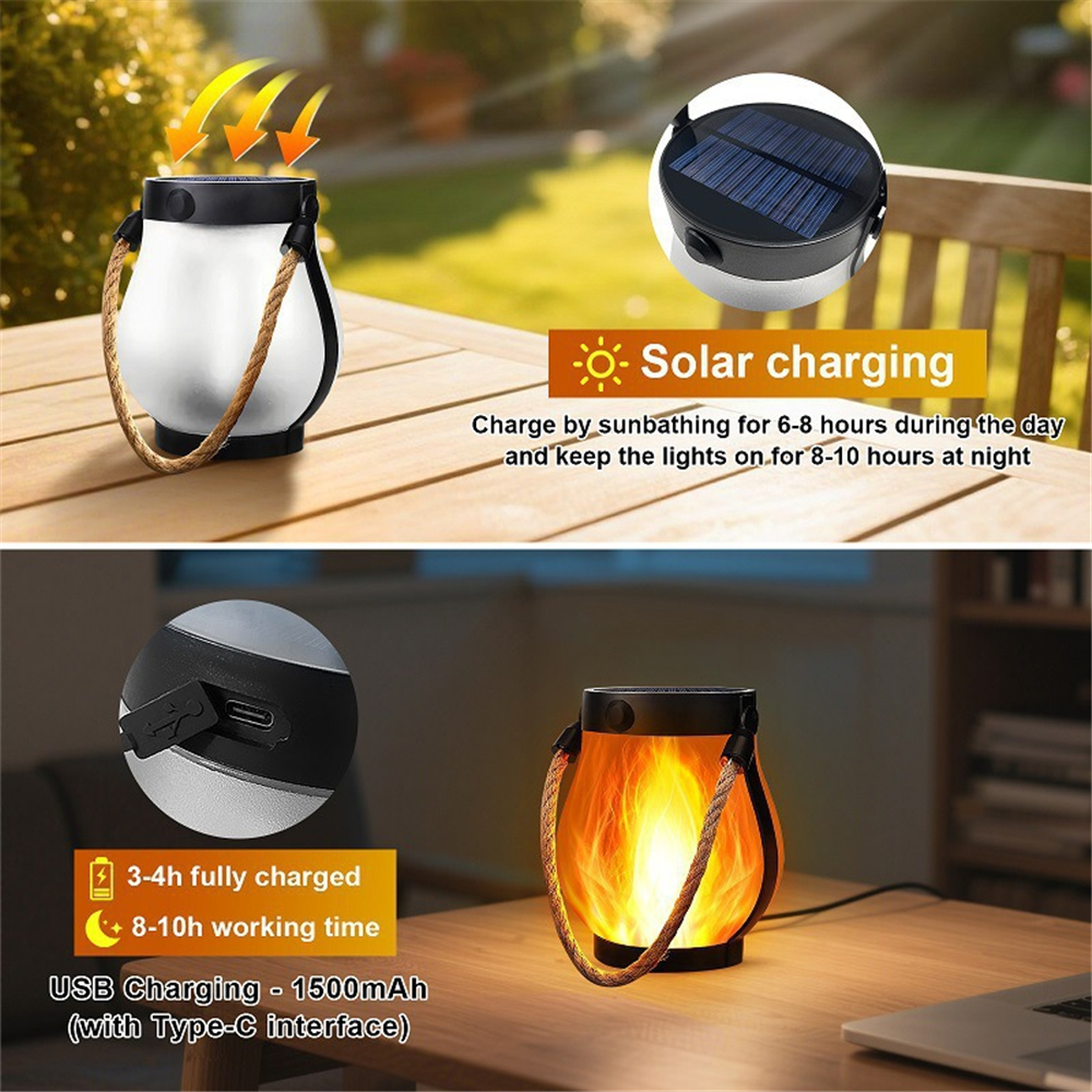22LEDS Solar Flame Torch Light - Lighting Decor Sunrise recensie en prijs