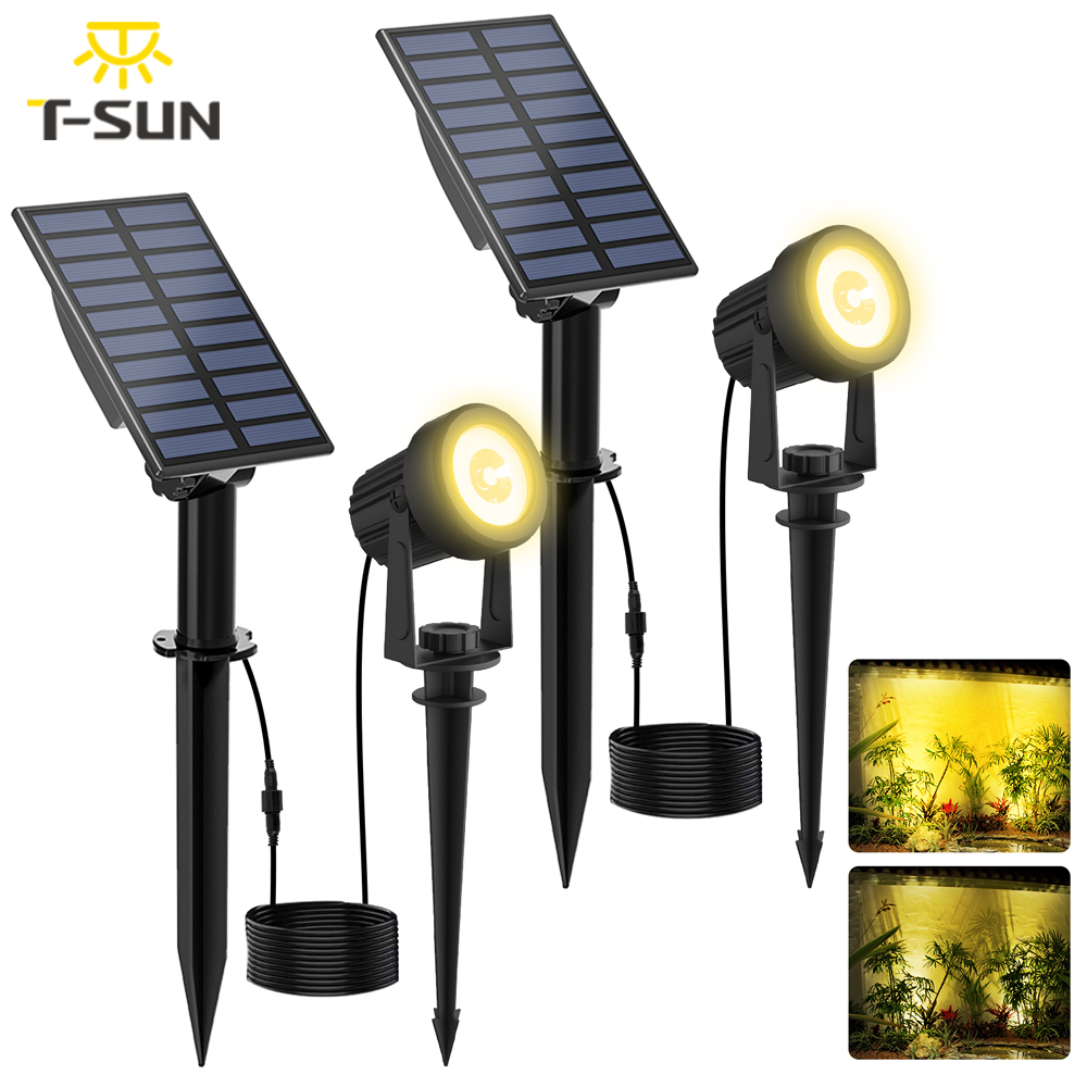 2PCS Super Bright Solar Spotli - Lighting Decor Sunrise recensie en prijs