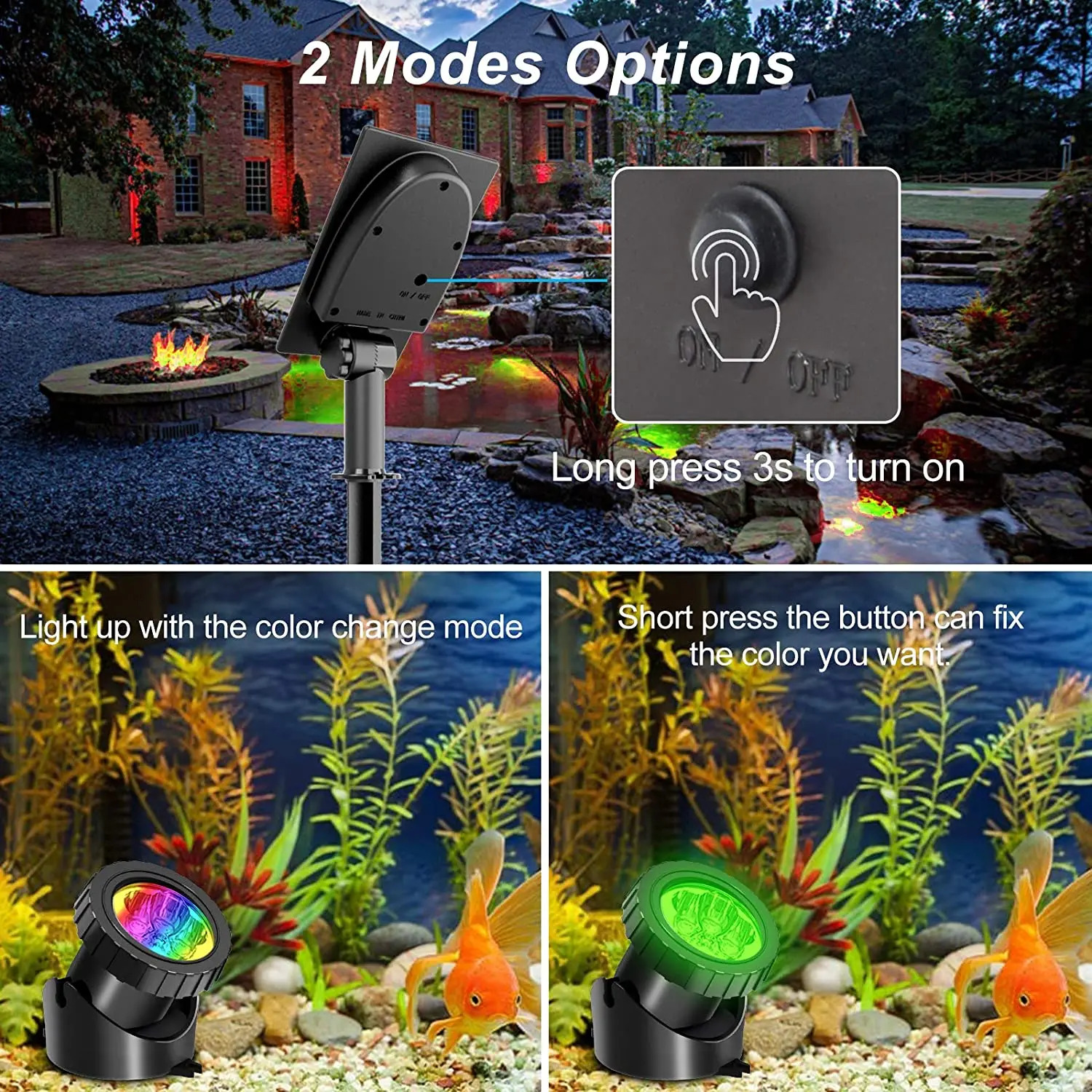 2/4/3/5 RGB Solar Light Outdoo - Lighting Decor Sunrise recensie en prijs
