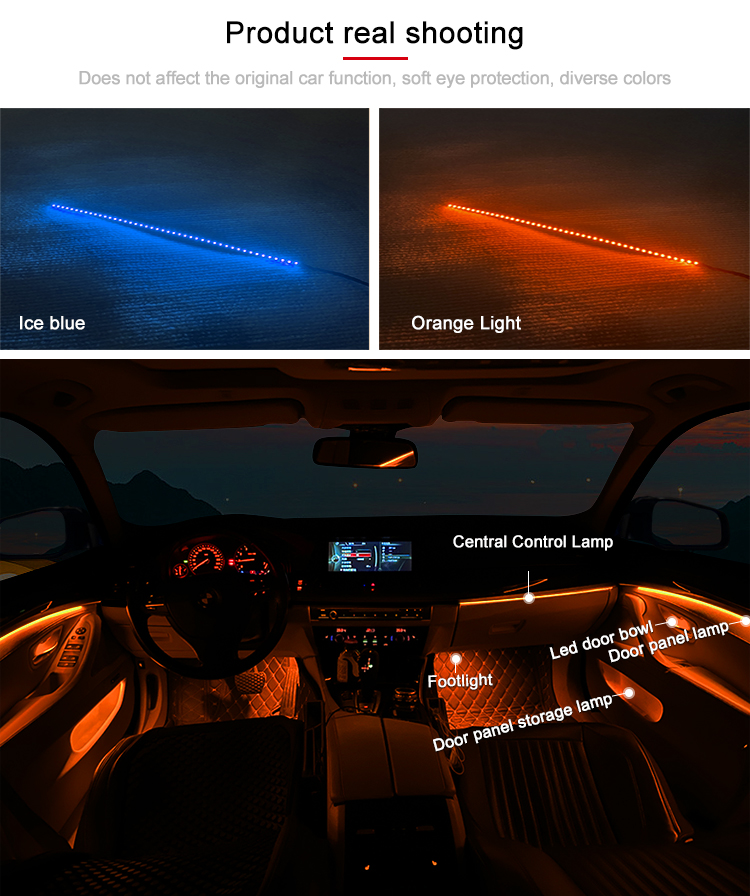 2 Colors F10 F11 Blue and Oran - Orange Lighting Decor recensie en prijs
