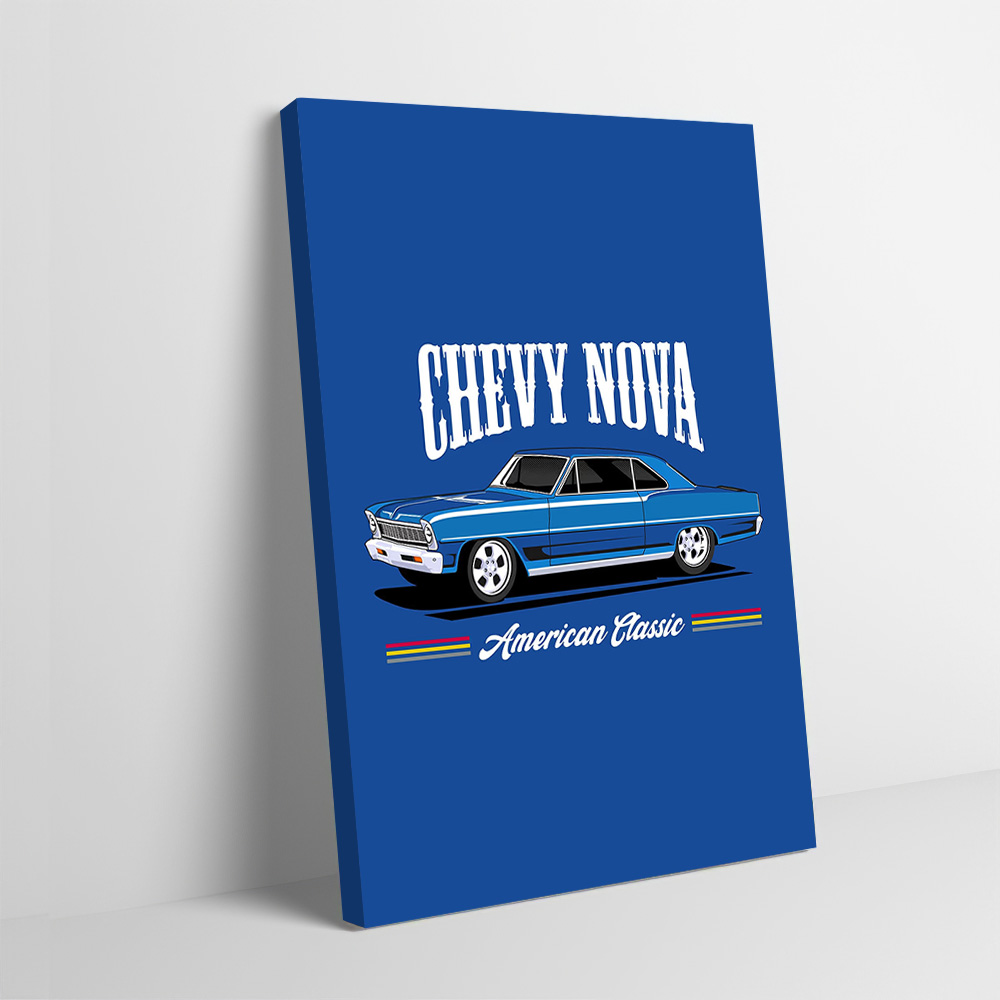 Chevy Nova Classic Cars Printi - Nova Decor & Lighting Juletrelys recensie en prijs