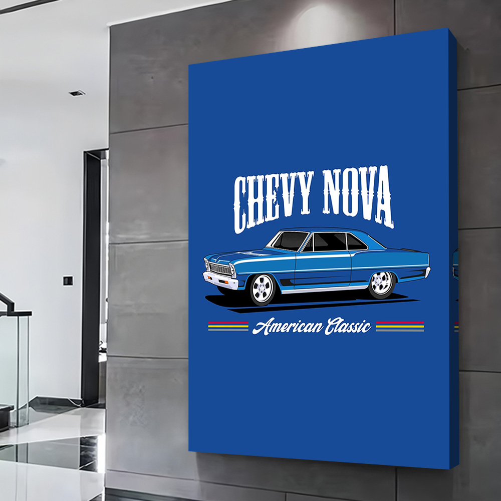 Chevy Nova Classic Cars Printi - Nova Decor & Lighting Juletrelys recensie en prijs