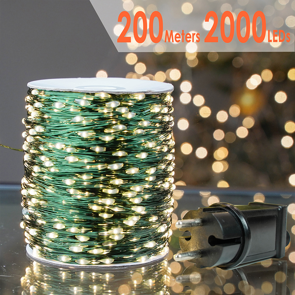 More LED Green Wire Garland St - Lighting Decor And More recensie en prijs