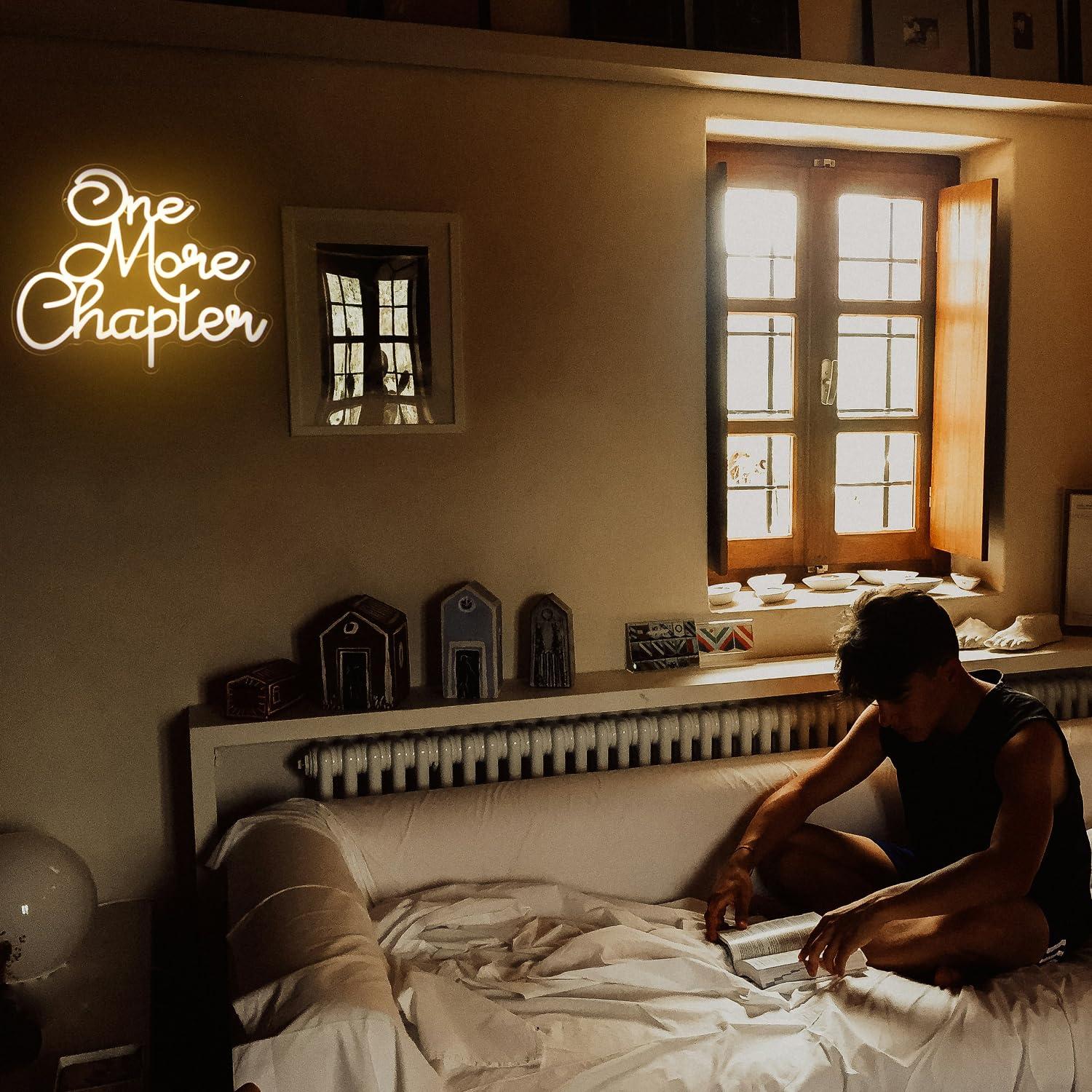 One More Chapter Neon Sign USB - Lighting Decor And More recensie en prijs