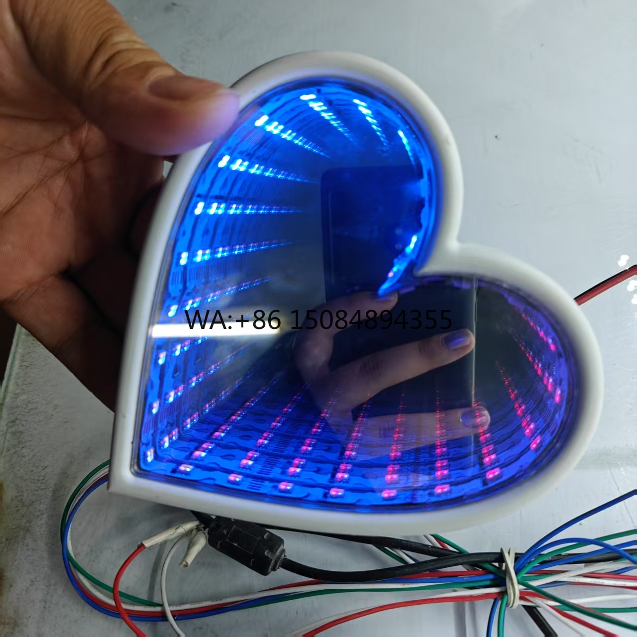 3D Multi-Color Infinity Mirror - Lighting Decor Company recensie en prijs