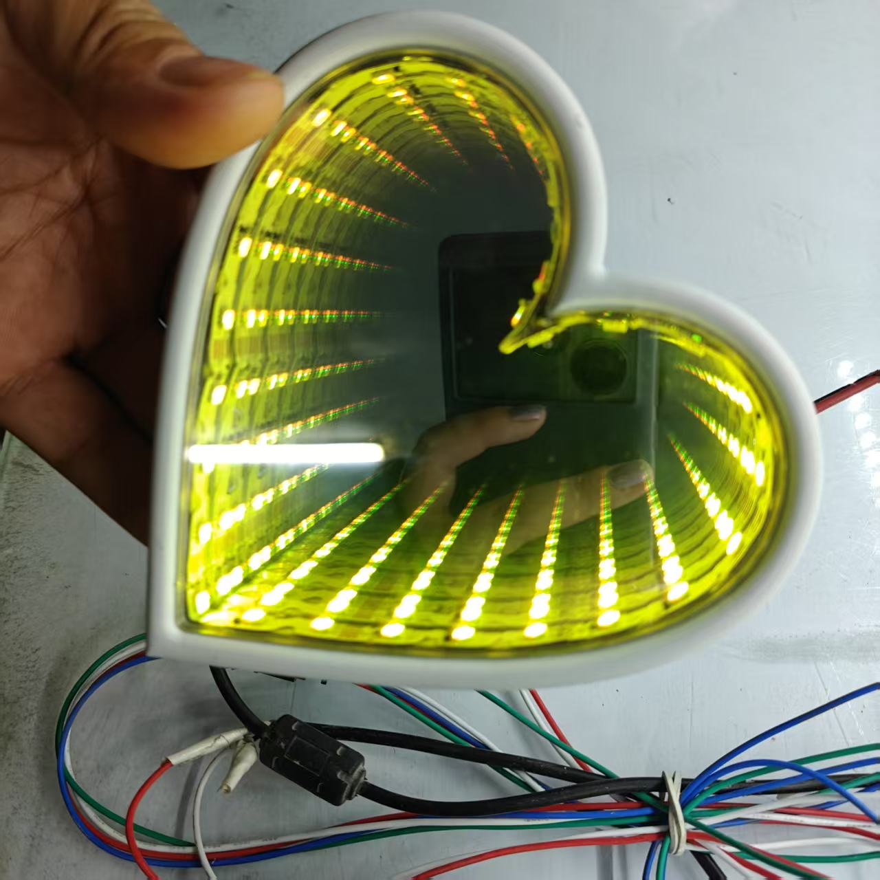 3D Multi-Color Infinity Mirror - Lighting Decor Company recensie en prijs