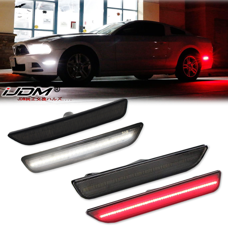 2pcs Car Front Rear Bumper Sid - Orange Lighting Decor recensie en prijs