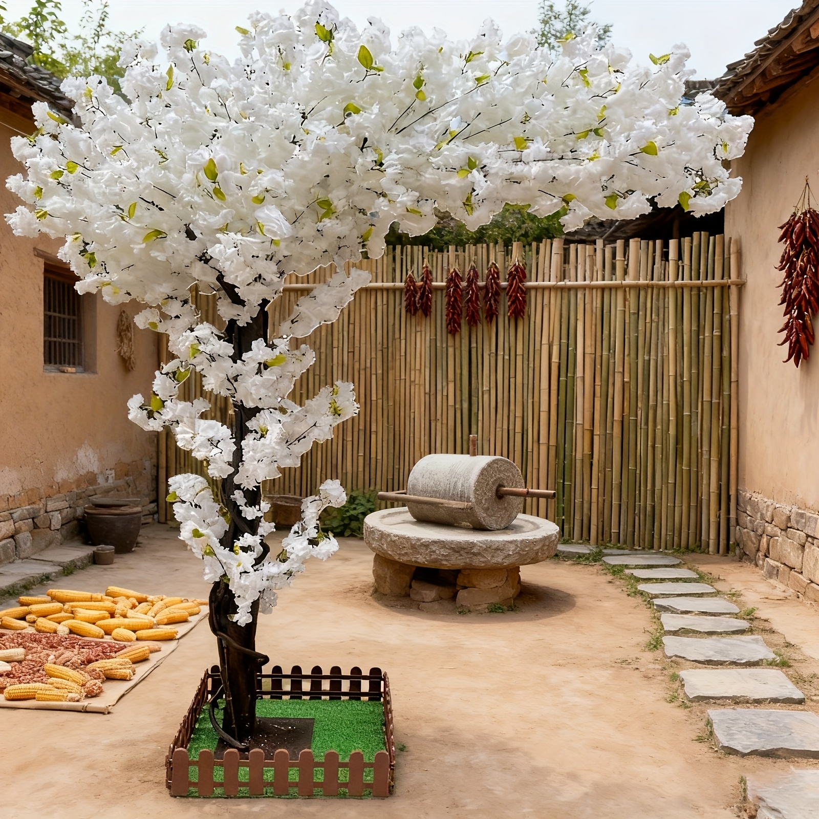 Artificial Cherry Blossom Tree - Lighting Decor Living Room recensie en prijs